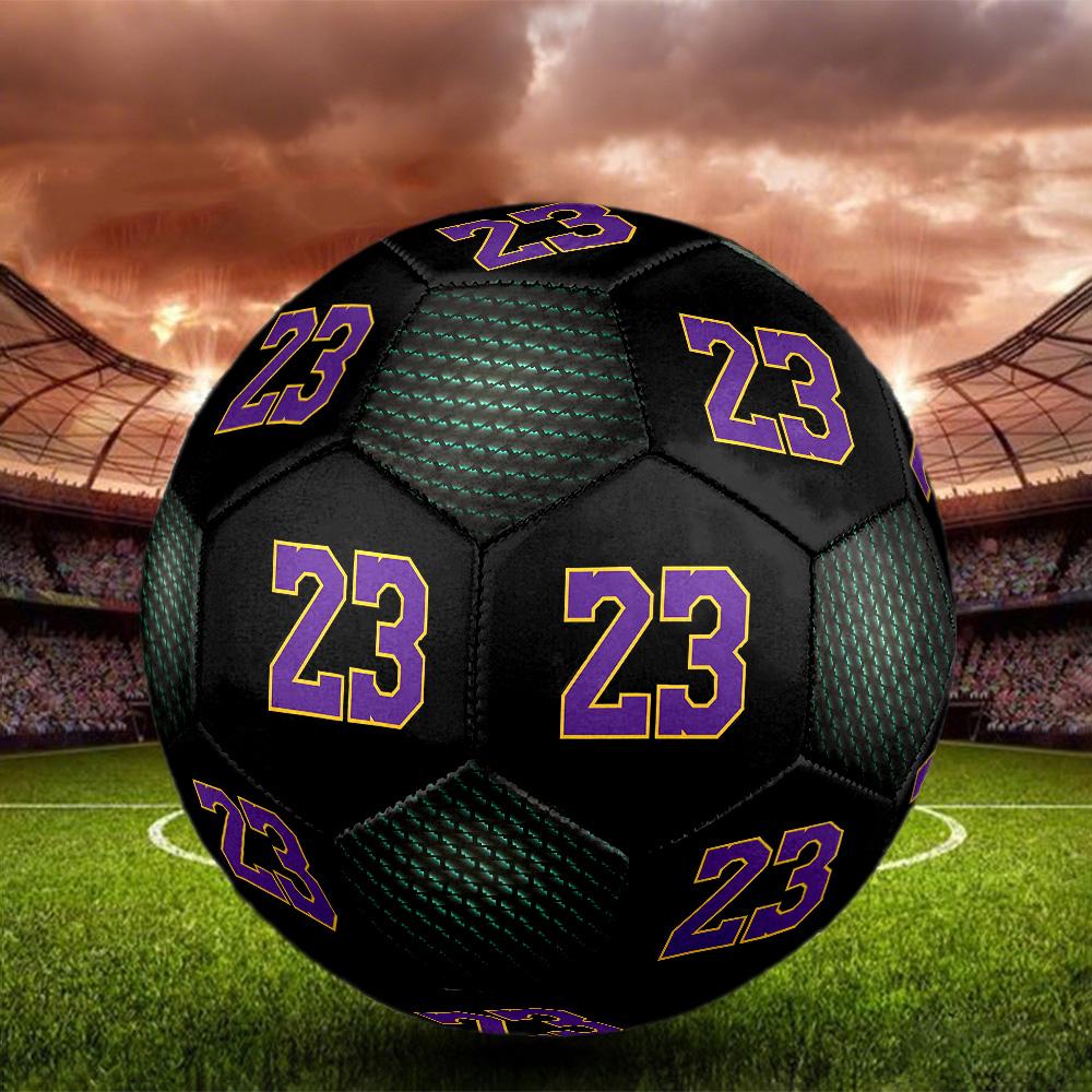 1pc Miami Messi and LeBron James  Football Soccer Ball Size 5 Indoor Soccer Ball Fashion Colorful  Backyard Game -Great For Sports Fans Gift