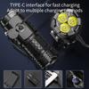 Rechargeable LED Torches with 5 Light Modes Mini Flash Powerful Flashlights Pocket Torches for Camping, Outdoor, Hiking