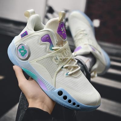 Sneakers Plus Size Basketball Shoes New Mid-Calf Sports Men's and Women's Combat Basketball Shoes