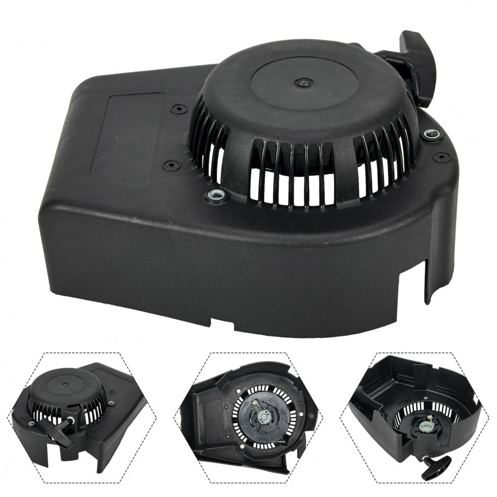 1pcs Recoil Starter Black Brand New For SV15o/V35 Plastic