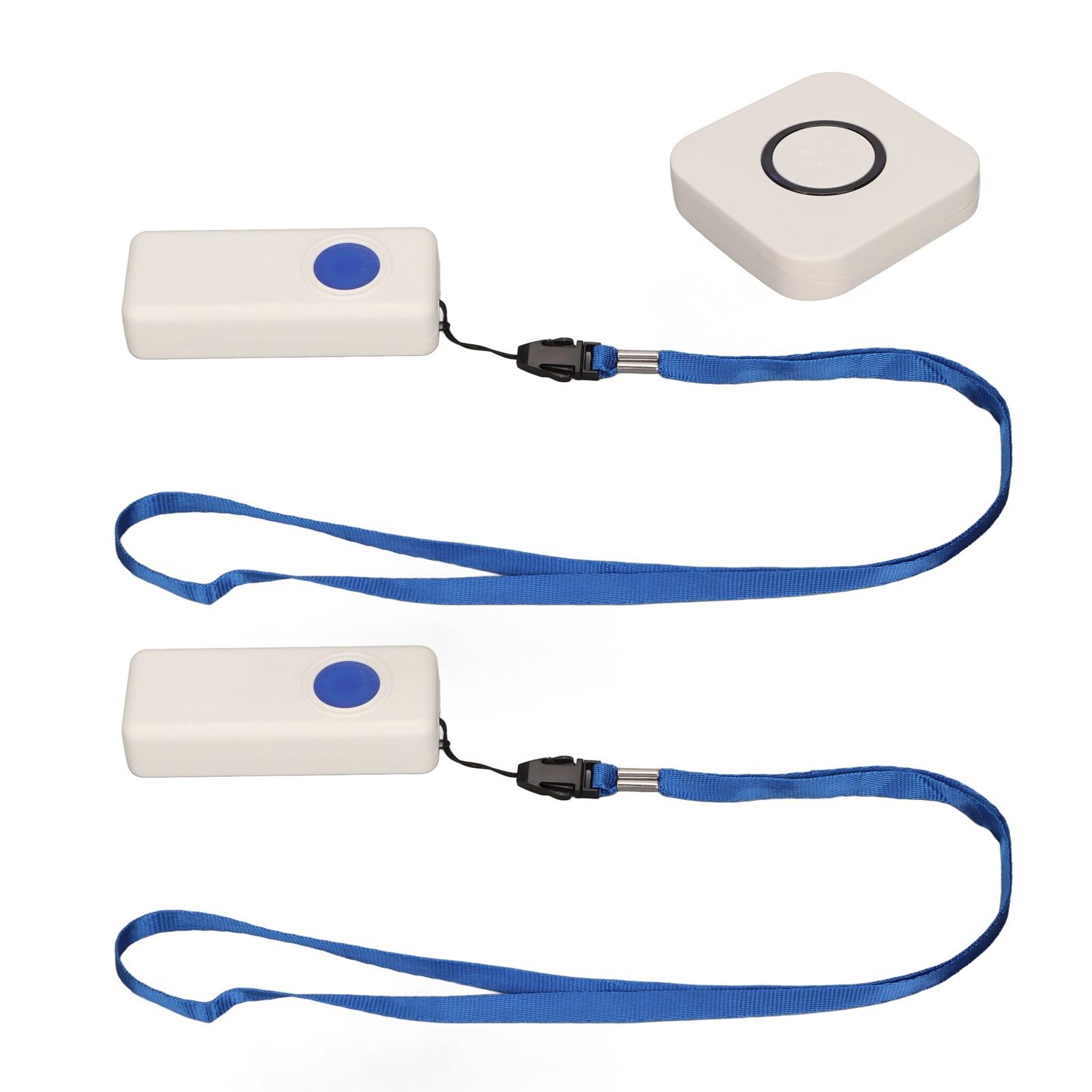 

Кнопка вызова для мониторинга пожилых людей, беспроводная, 4 уровня регулировки громкости, интеллектуальная система для пожилых людей, 100–240 В, США EU Plug