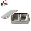 Stainless Steel Food Sample Storage Box with Lid