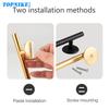 Stick On Cabinet Handles black Peel And Stick Door Pulls No Drill Drawer Pulls Self Adhesive handles for glass sliding door