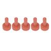 5pcs Small Animal Milk Drink Nipples Nurse Feeding Supplies Calf Nipples Silicone Livestock Nursing 