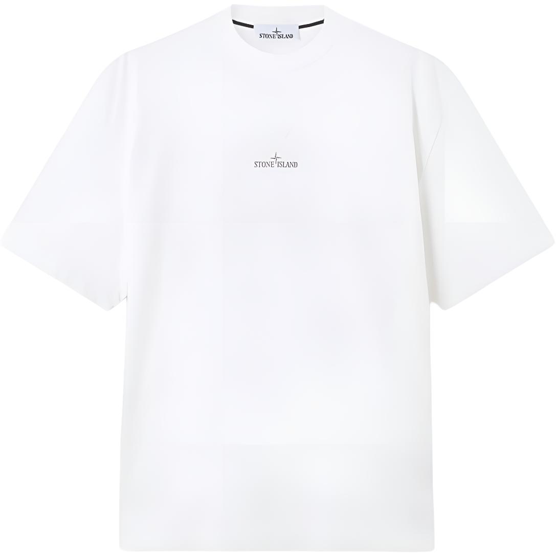 Stone Island Printed Pattern Drop Shoulder
