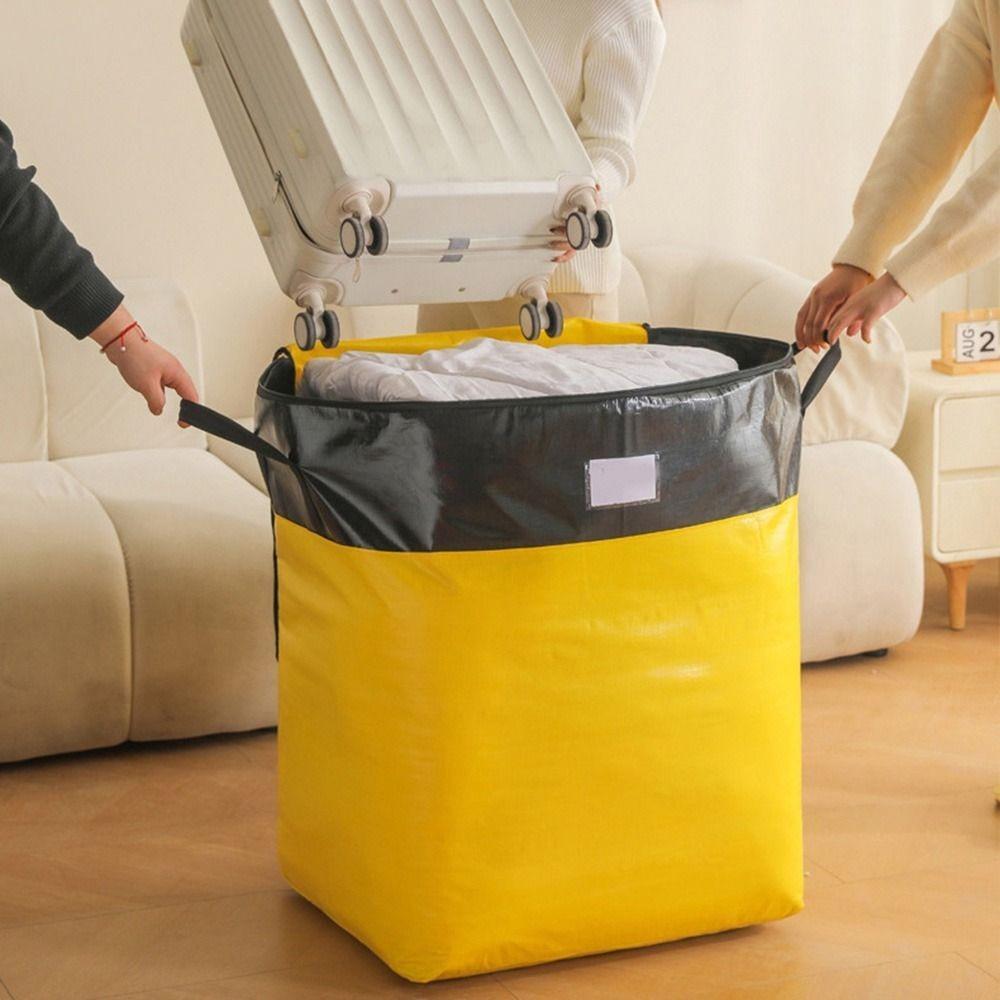 Large Capacity Moving Package Bag Durable Multifunctional Luggage Packing Bag Dustproof Moisture-proof Clothes Quilt Storage Bag