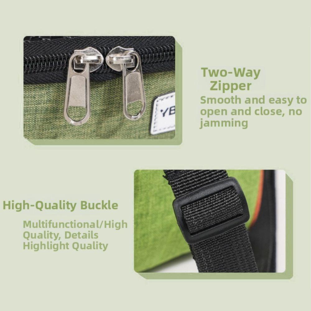 Clear Window Small Pet Carrier Bag Breathable Mesh Pet Cage Handbag Outdoor Bird Pouch  for Hamster
