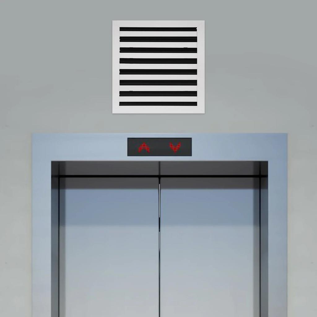 Bymaocar Modern Standard Linear Slot Diffuser,8-hole Aluminum Alloy Ventilation Grille,Register Grille for Ceiling&Walls&Floors