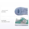 April Skateboards x Dunk Low SB TD Turbo Green Buty dla niemowląt Metaliczno-srebrne FZ6107-300
