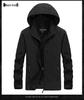 Men's Plus Size Outdoor Windbreaker Jacket - Single Layer Trench Coat for Mountaineering