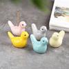 Cute mandarin duck Curled Incense Burner Stick Holder Ceramic Censer Plate Home Fragrance Incense base Ornaments Decoration