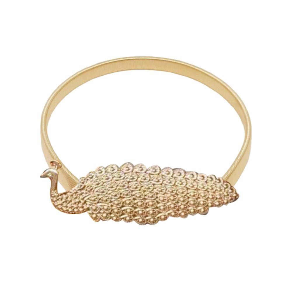 Elk Feather Curtain Tieback Elastically Leaf Peacock Peony Curtain Rope Holder Hooks DIY Stretchable Curtains Tie Backs