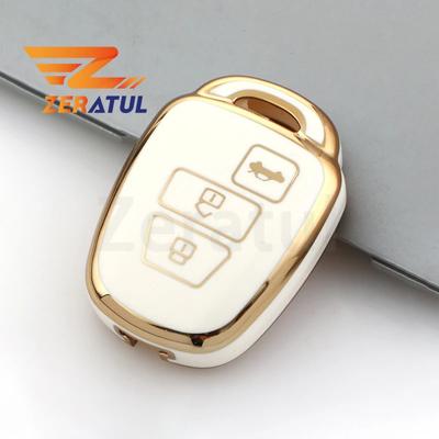 2/3/4 Tasten Shell Fob Cover Halter für Toyota Aqua Ractis Vitz RAV4 HiAce Land Cruiser 2010-2019 TPU Autoschlüsseletui Keyless