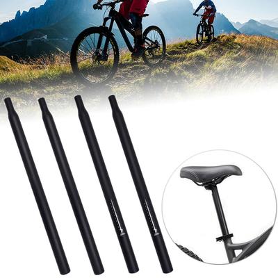 Mountain Bike 350mm 30.8mm Fixed Gear Seat Post Tube Bike Seat Post Saddle Pole Bicycle Seatpost