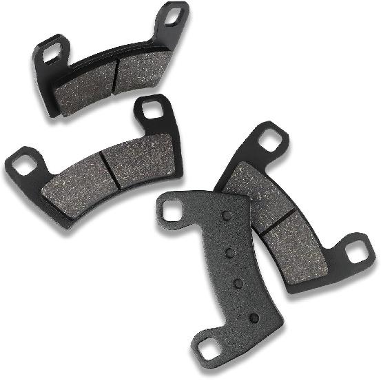 ZICOO Front And Rear Brake Pads For Polaris RZR 900 2015-, RZR 900 S, RZR 900Trail /Trail S, RZR 1000 S/Trail S