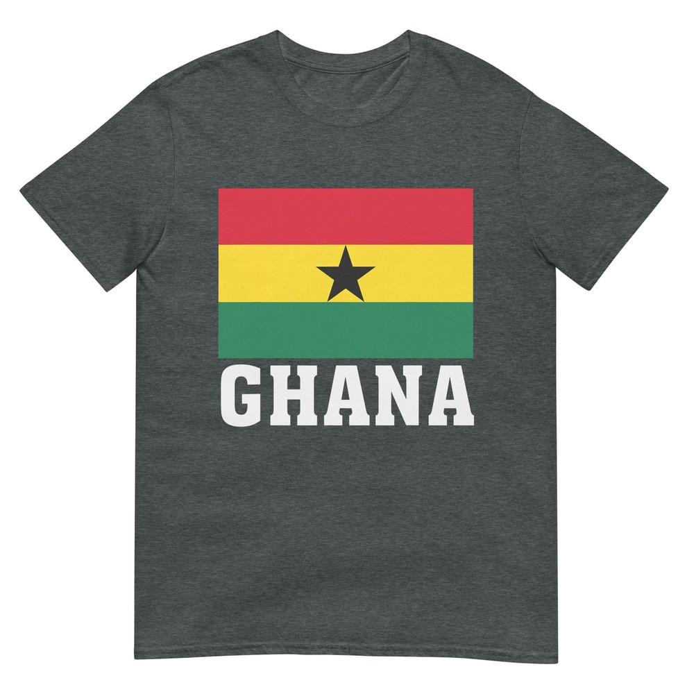 Ghana Flag Patriotic National Roots Souvenir Tshirt