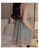 YANGRONG Nightgown and Pajama Long Sleeve Sexy Cute Princess Perfect for and Summer Size Women's 2-Piece Set, Loungewear, Camisole, Nightgown, V-Neck,