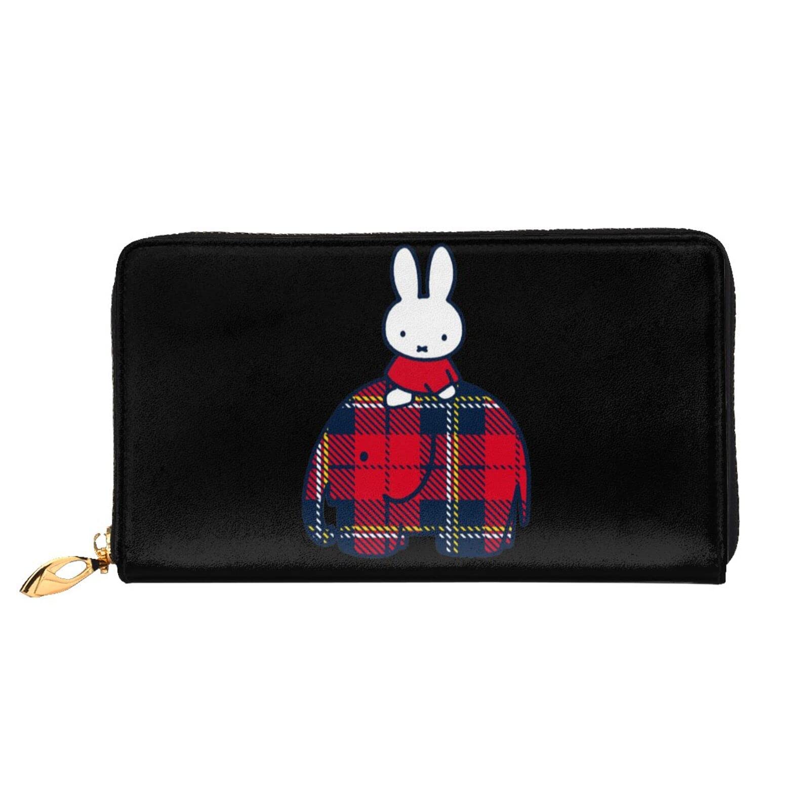 

Miffy long genuine large coin round long slim mini popular small business Day gift wallet, men s wallet, leather, capacity, purse, zipper, slim,