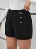 2026 Women's Summer Bodycon Shorts: Elegant Solid Color Slim Fit for European & American Fashion