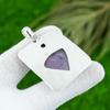Natural Star Amethyst Gemstone Jewelry 925 Sterling Silver Pendant For Women