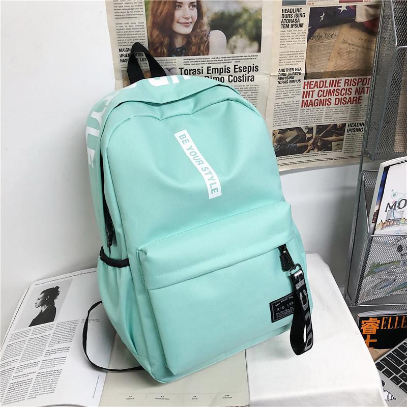 Large Capacity Oxford Cloth Backpack for Female Students