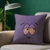 Southpark Towelie Pillow Case Anti-dustmite Pillowcase Invisible Zipper Silky Short Plush Sofa Cushion Cover