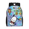 P-Pochaccoes Backpacks for Women Men School College Student Bookbag Fits 15 Inch Laptop Dog Cartoon Bags