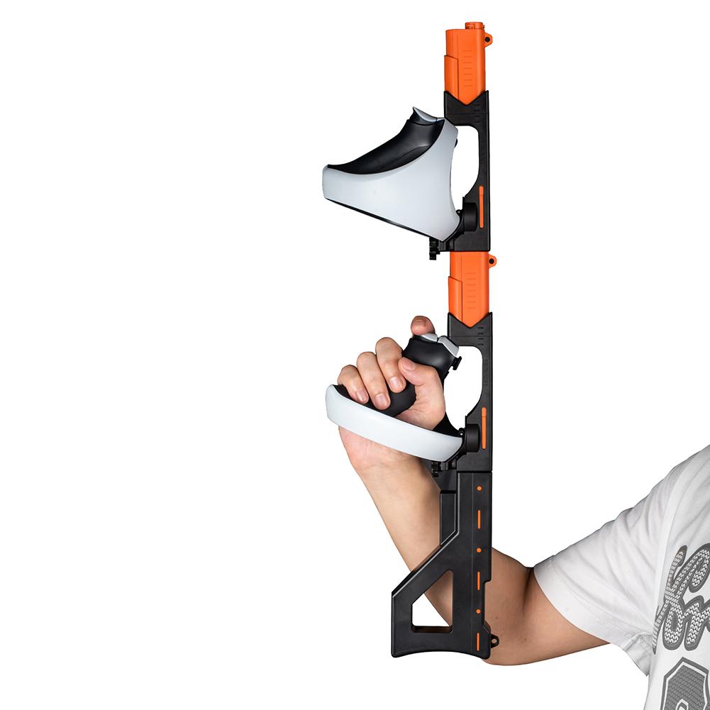 Magnetischer Fake-Gewehrkolben VR-Controller-Halter Spielzubehör VR-Schießpistolen-Controller für PSVR2
