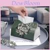 Nordic Leather Tissue Box Holder For Living Room And Car Decor