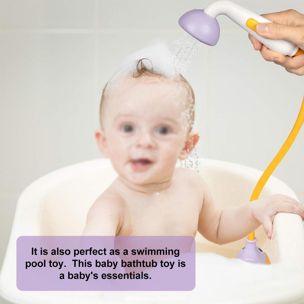 Kinderbadewannen-Bewässerungsspielzeug Elefanten-Wasserpumpe mit Rüsselauslauf-Spüler Babybadewanne Duschkopf Badewanne