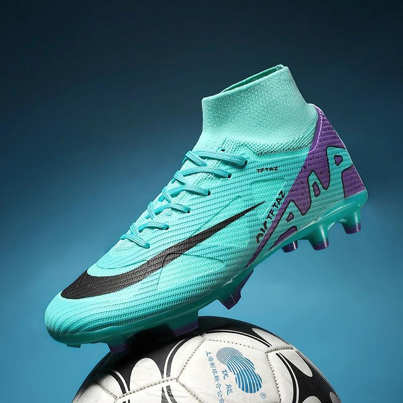 Men Soccer Shoes Society Football Boots Top Quality Professional Grass Training Outdoor Cleats Unisex Casual Boy Football Boots