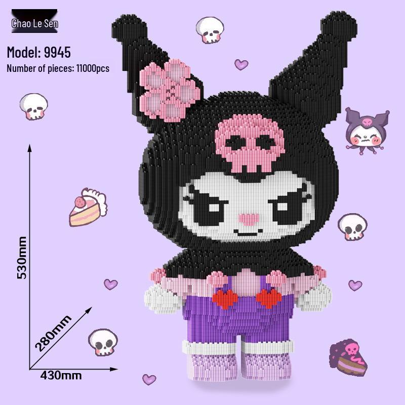 Chaole Sen 2026 Girl Series: Night Market Stall Building Blocks Toy