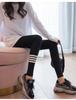 Plus Size Women's Fleece-Lined Yoga Pants - Non-Slip, Slimming, For Autumn/Winter