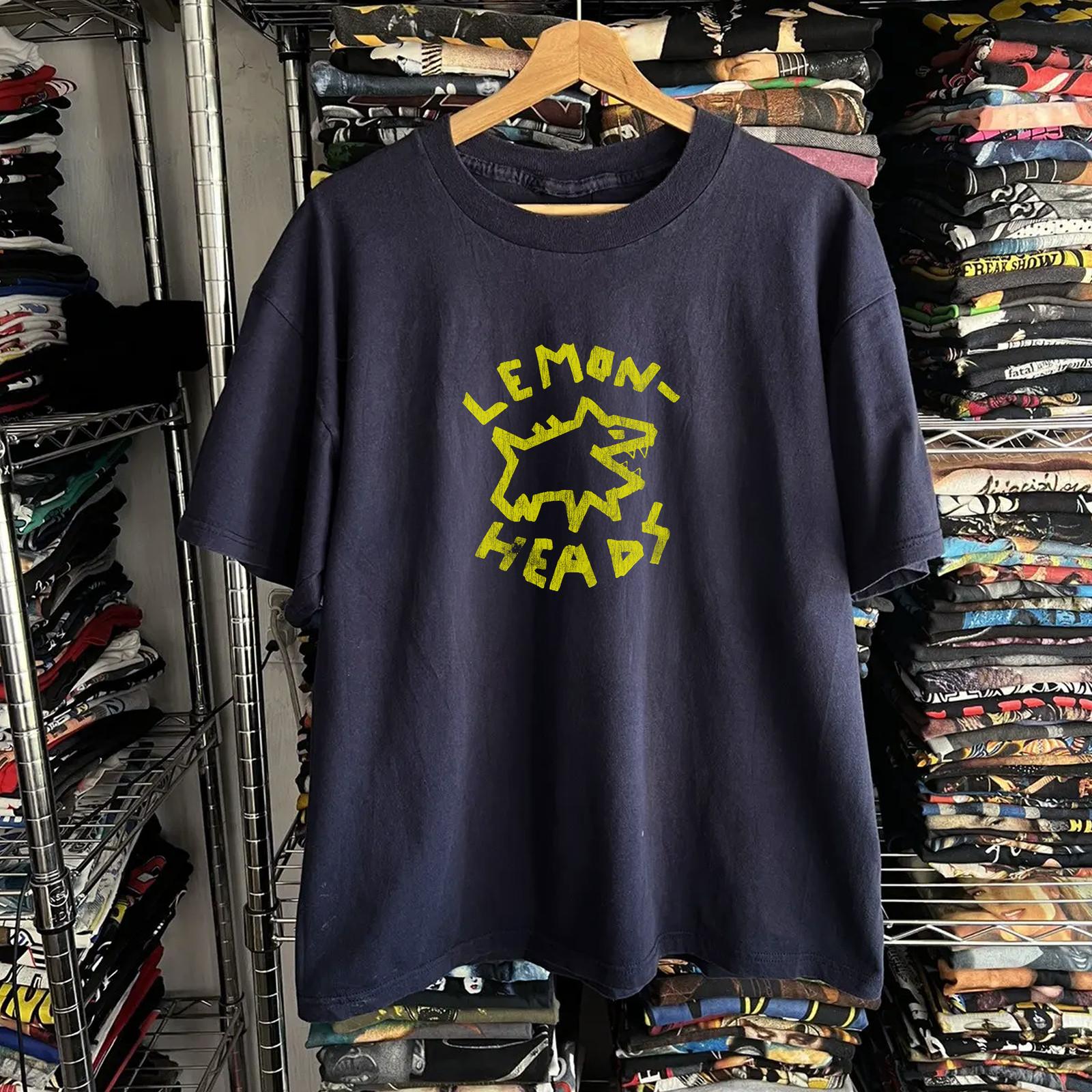 90s Lemonheads Rare T-Shirt Navy S XL