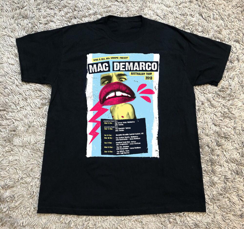 

Mac DeMarco Black Cotton All size S-5XL Gift Fan Shirt NEW OM452 Unisex T-Shirt XXXXL