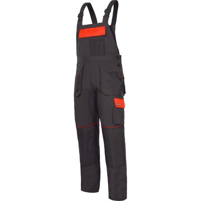 Graphite-Orange Dungarees, 190G/M2, "2L (54)", Ce, Lahti