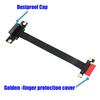 20cm PCI-E 1X To 1X Riser Card Flexible Extension Cable For Motherboard Adapter