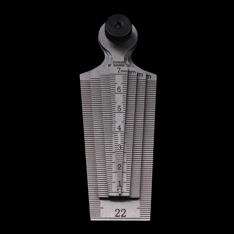 4Pcs/Set Stainless Steel Welding Taper Feeler Gauge 1-29Mm Precisions Engineered Taper Feeler Gauges Hole Inspection Tools