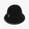 Kangol K3181st Schwarz-Weiß gestreifter Bucket Hat