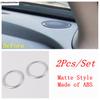 Dashboard Speaker Air AC Outlet Vent Ring Frame Cover Trim For Mazda 2 Demio & CX-3 2015 - 2025 Matte / Carbon Fiber Accessories