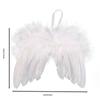 Feather Wing Decor Exquisite Lovely Chic Angel Christmas Tree Decoration Hanging Ornament Home/Party/Wedding/Propose Ornaments