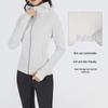 Luqilulu Women's Winter Plus Velvet Warm Hooded Slim Fit Outdoor Sports Jacket