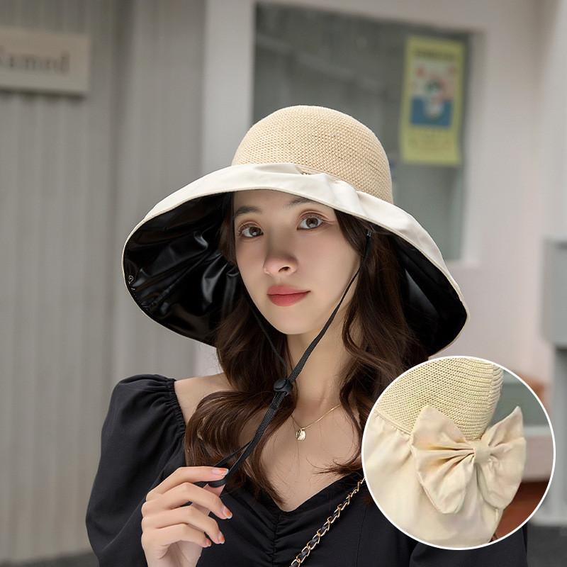 Outdoor Sun Protection Hat With Large Brim For Women Summer Uv Shield Waterproof Breathable