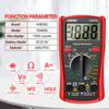 A-neng Dm850 Automotive Multimeter Rms Multimeter Voltage for Smart Voltmeter Pliers Amper Capacimeter Electric Tools