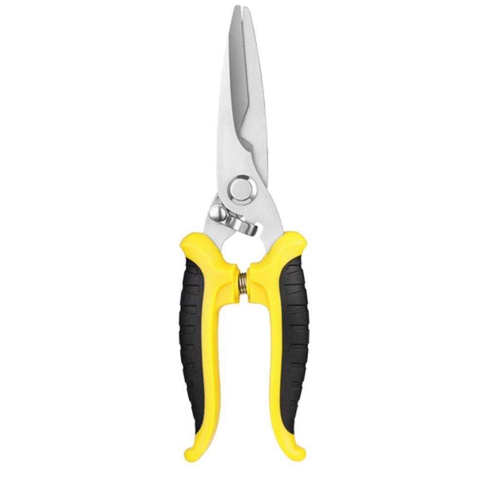 Stainless Steel Manually Shears Multifunction Electrician Wire Cutters Portable Cable Scissors