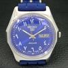 USED VINTAGE SEIKO 5 AUTOMATIC 7009A JAPAN MENS BLUE COLOR DIAL WATCH A433560-2 R117-a433560