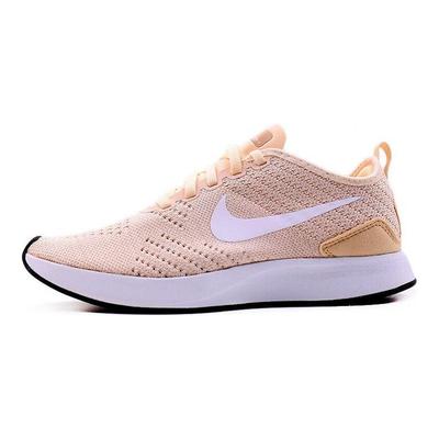 Dualtone Racer Comfortable Fabric Shock Absorption Slip Resistant Durable Lightweight Low Top Running Shoes Women Sneaker Pink AQ4846-800