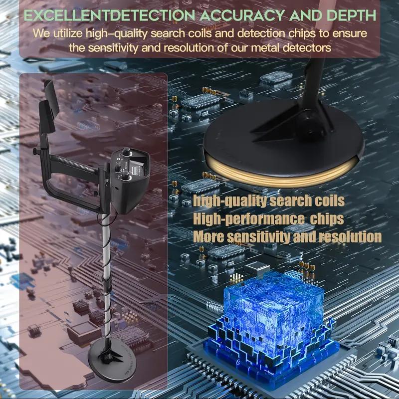 Underground Metal Detector MD-4030 Popular Gold Treasure Hunter Finder - Batteries Not Included