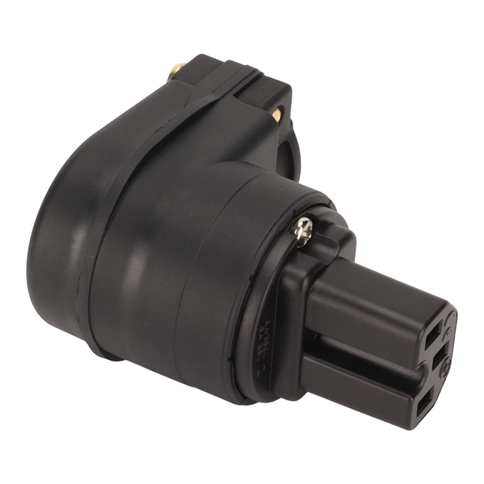 

F097R phile вилка питания чистая красная медь с родиевым покрытием L-типа 90 градусов вилка переменного тока US Plug