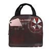 Custom Corporation Umbrellas Insulated Lunch Bag for Work School Horror Video Game Leakproof Thermal Cooler Lunch Box Men Women